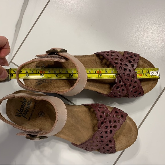 Wanda Panda chunky wedge sandals. New. Size 36. Made in Spain. VERY COMFORTABLE! - Picture 7 of 7